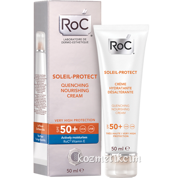 RoC Soleil Protect Yatıştırıcı Güneş Korumalı Besleyici Krem Tüm Ciltler İçin SPF 50+