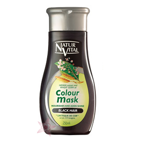 NaturVital Colour Hair Mask Black Hair