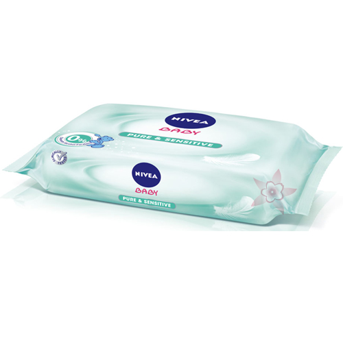 Nivea Baby Pure Sensitive Temizleme Mendili 63 Adet