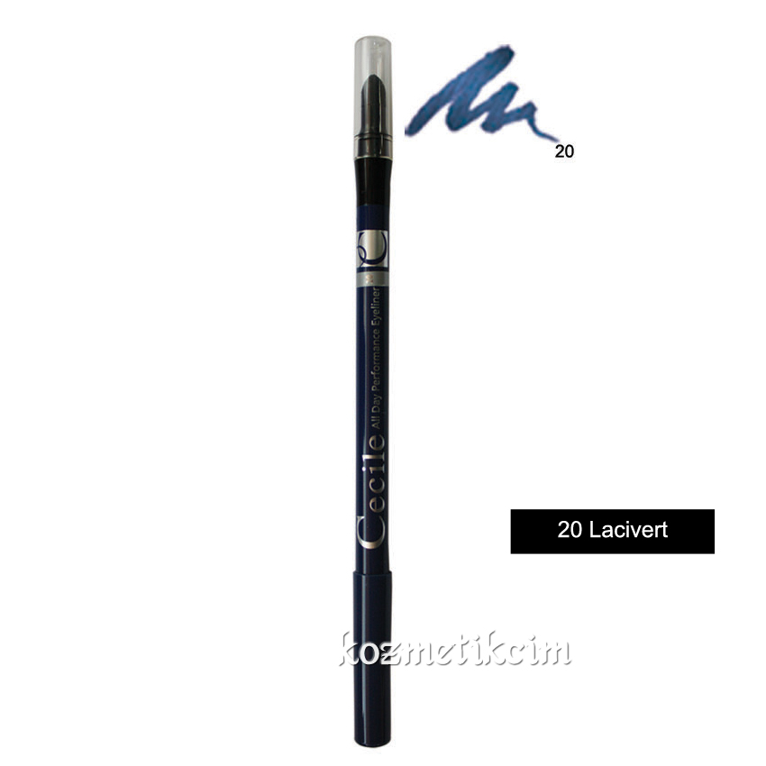 Cecile All Day Performance Eyeliner 20 Lacivert