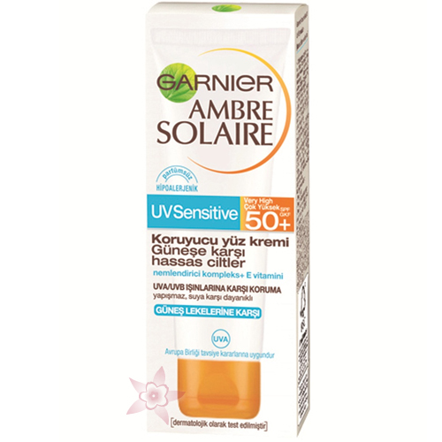 Garnier Ambre Solaire Yüz Kremi Yüksek Koruma GKF 50- 50 ml
