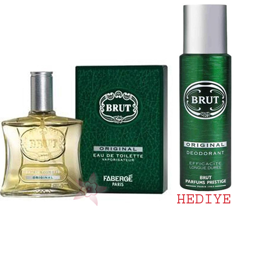 Brut Original Edt 100ml Erkek Parfümü-Deo Sprey 200 ml Hediye 