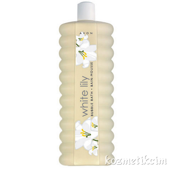 AVON Bubble Bath Beyaz Zambak Kokulu Banyo Köpüğü 1000 ml
