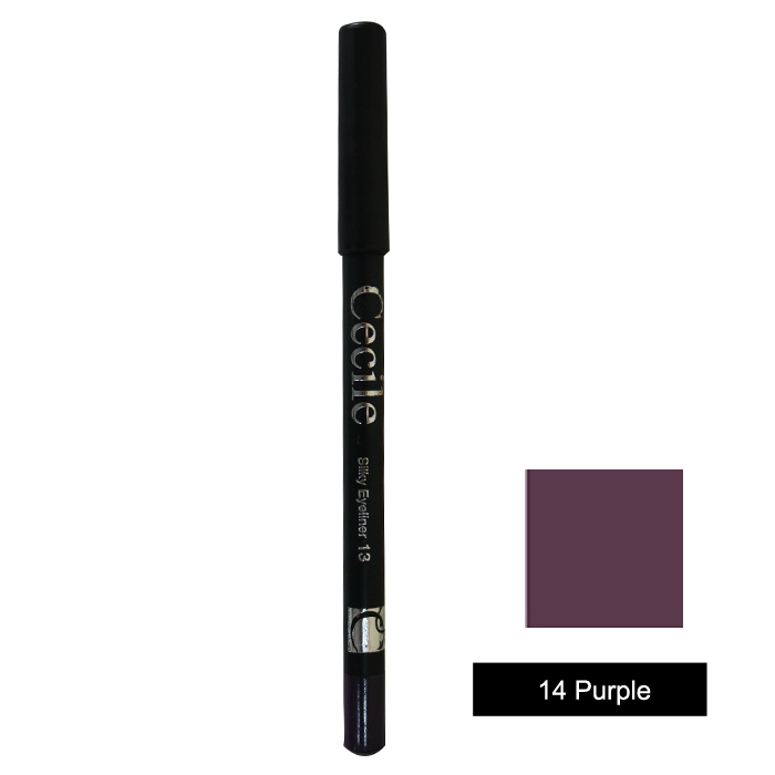 Cecile Silky Eyeliner 14 Purple