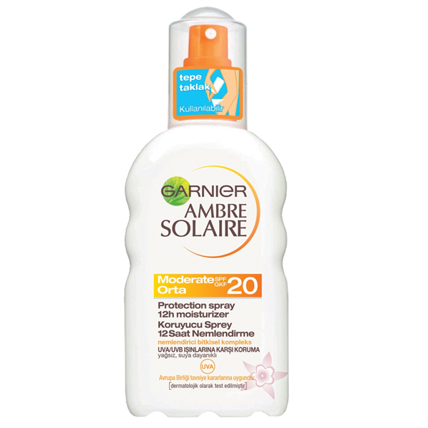 Garnier Ambre Solaire Orta Koruyucu Sprey GKF 20 - 200 ml 