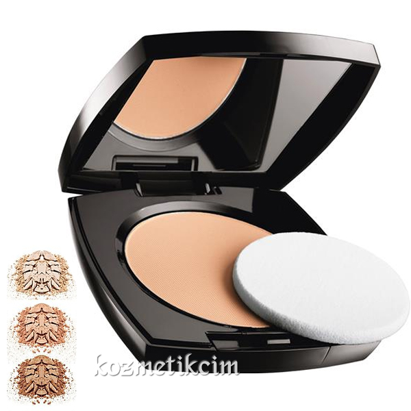AVON İdeal Flawless Pressed Powder Mat Görünüm Veren Sıkıştırılmış Pudra