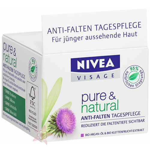 Nivea Nivea Pure & Natural Anti Age Gündüz Kremi