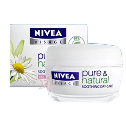 Nivea Pure & Natural Nemlendirici Gündüz Kremi 