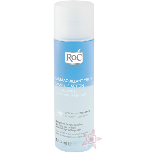 RoC Double Action Eye Make-up Remover -Çift Etkili Göz Makyaj Temizliyici 125 ml