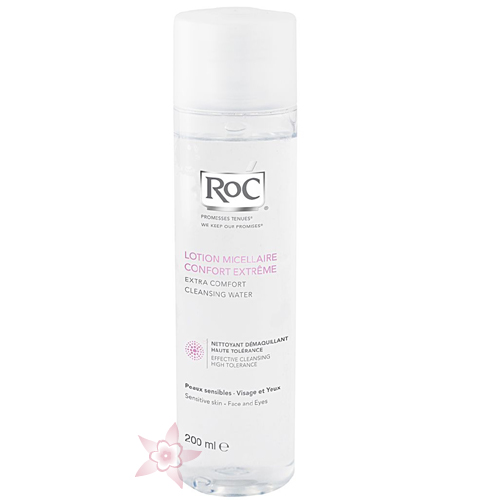 RoC Extra Comfort Cleansing Water -Rahatlatıcı Yüz Ve Göz Temizleme Suyu Hassas Ciltler İçin 200 ml