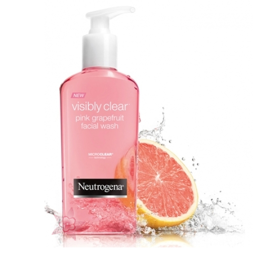 Neutrogena Visibly Clear Pembe Greyfurt Yüz Temizleme Jeli