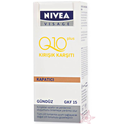 Nivea Q10 Plus Kırışık Karşıtı Renkli Nemlendirici Gündüz Gkf15