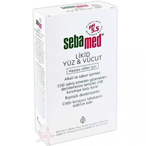 Sebamed Likit Yüz ve Vücut Temizleyici 500ml