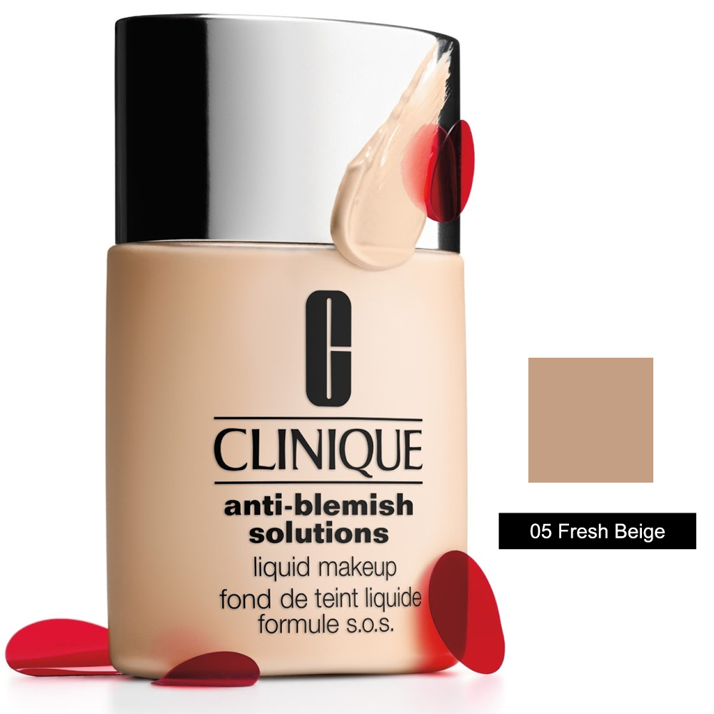 Clinique Anti-Blemish Liquid Makeup Sivilce Karşıtı Sıvı Fondöten 05 Fresh Beige