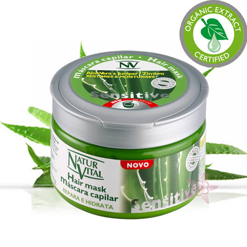 NaturVital Sensitive Hair Mask Hassas Saç Bakımı