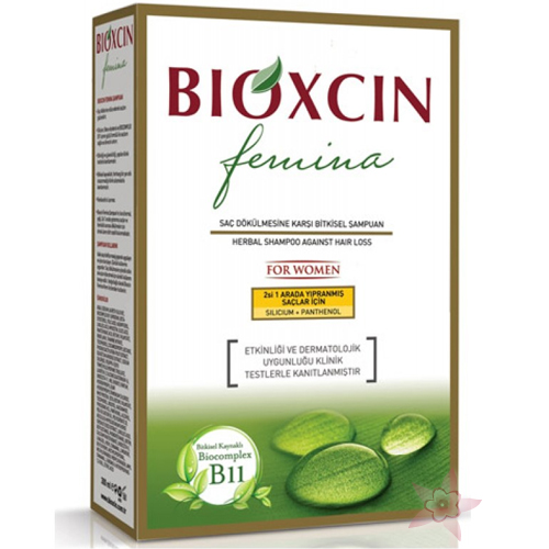Bioxcin Femina Saç Dökülmesine Karşı Şampuan 300 ml  Yıpranmış Saçlar İçin 