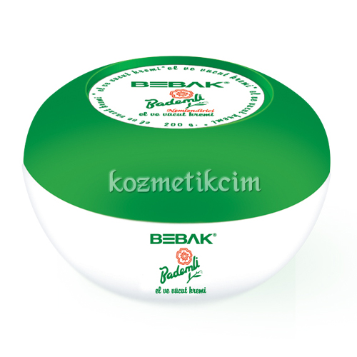 Bebak Acı Badem Nemlendirici El ve Vücut Kremi 200 gr