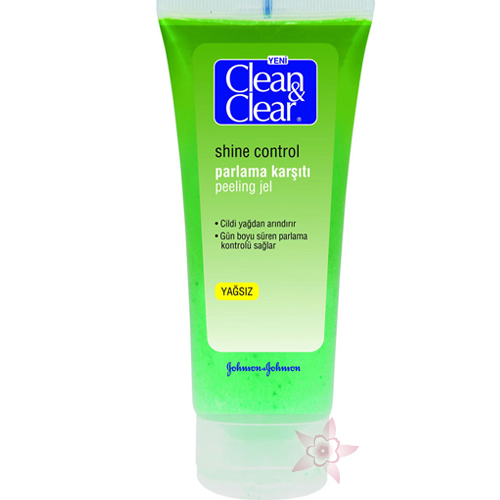 Clean&Clear Shine Control Parlama Karşıtı Peeling Jel 100 ML