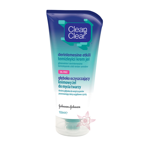 Clean&Clear Derinlemesine Etkili Temizleyici Krem Jel 150 ml 