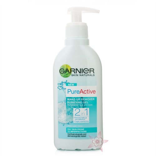 Garnier Aktif Saf & Temiz 2 si 1 arada Makyaj ve Yüz Temizleme Jeli 200 ml