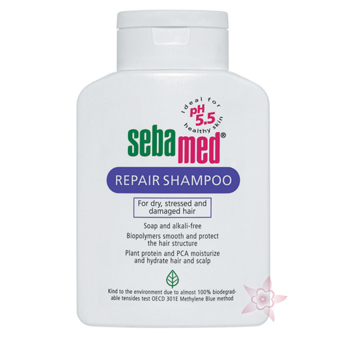 Sebamed Kuru Boyalı Yıpranmış Saçlar İçin Onarıcı Şampuan 200 ml 