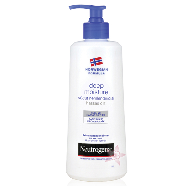 Neutrogena Norveç Formülü Vücut Losyonu Parfümsüz - Hassas Ciltler İçin  400 ml 
