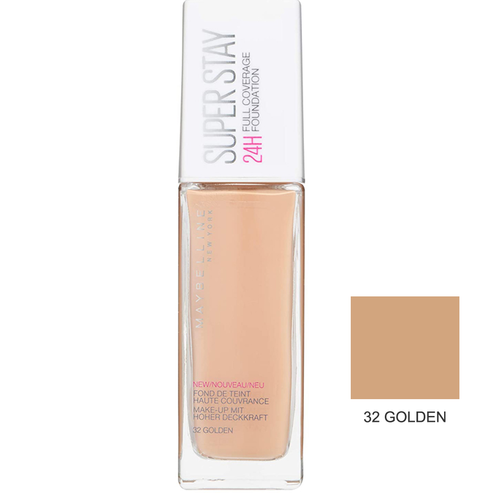 Maybelline Super Stay 24 Hour Fondöten 32 Golden