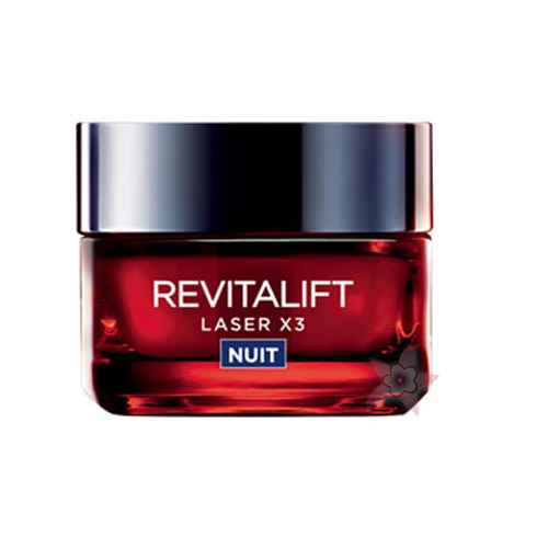 L'Oréal Revitalift Lazer X3 Yaşlanma Karşıtı Gece Kremi 50 ml 