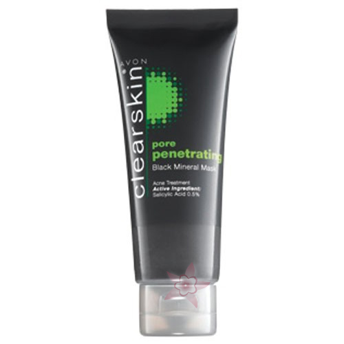 AVON Clearskin Pore Penetrating Black Mineral Mask- Mineral İçeren Maske 75 ml 