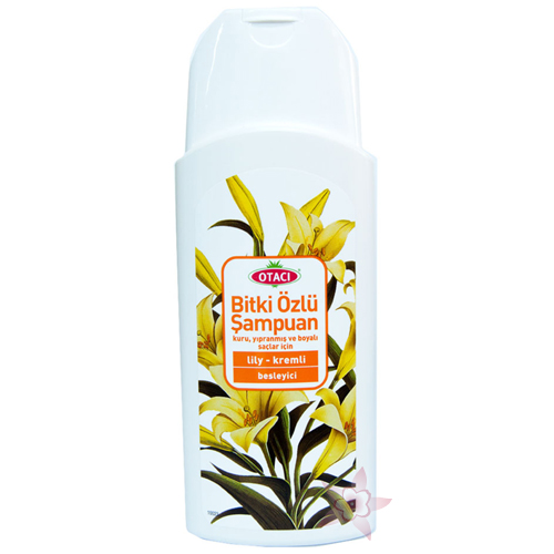 Otacı Lily -Kremli Besleyici -Kuru,Yıpranmış ve Boyalı Saçlar İçin Şampuan 400 ml 