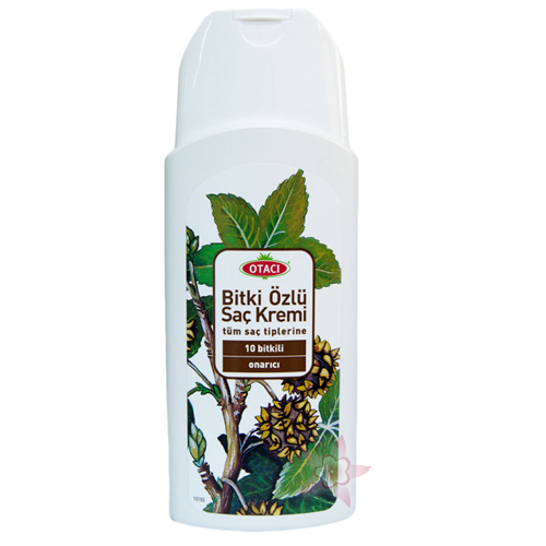 Otacı 10 Bitkili - Bitki Özlü Saç Kremi 400 ml (Tüm Saçlar)