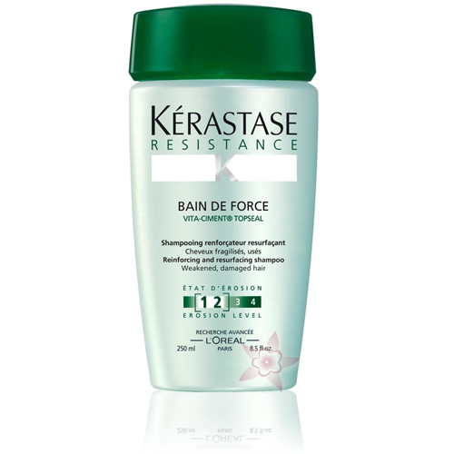 Kérastase Paris Resistance Bain De Force - Hassaslaşmış ve Yıpranmış Saçlar İçin  Saç Banyosu 250 ml 