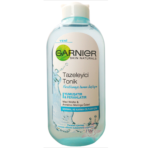 Garnier Skin Naturals Tazeleyici Tonik-Normal ve Karma Ciltler İçin 200 ml