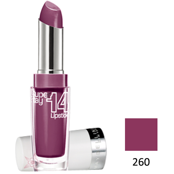 Maybelline Superstay 14H Lipstick 260