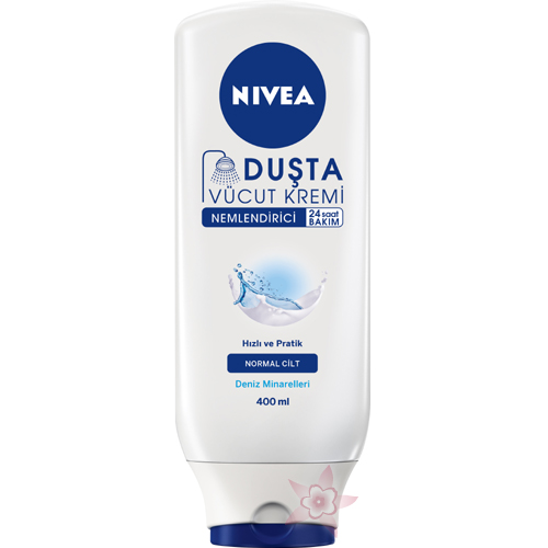 Nivea Duşta Nemlendirici Vücut Kremi - Normal Cilt 400 ml