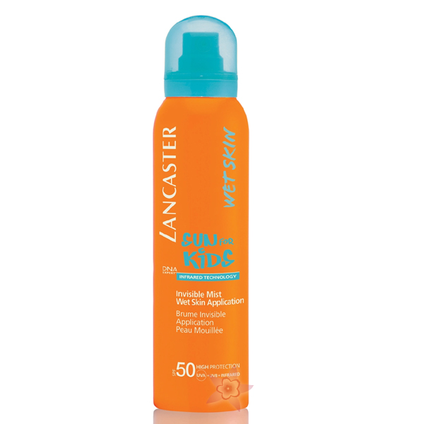 Lancaster Sun For Kids Invisible Mist Wet Skin Application Body Spf 50-125 ml 