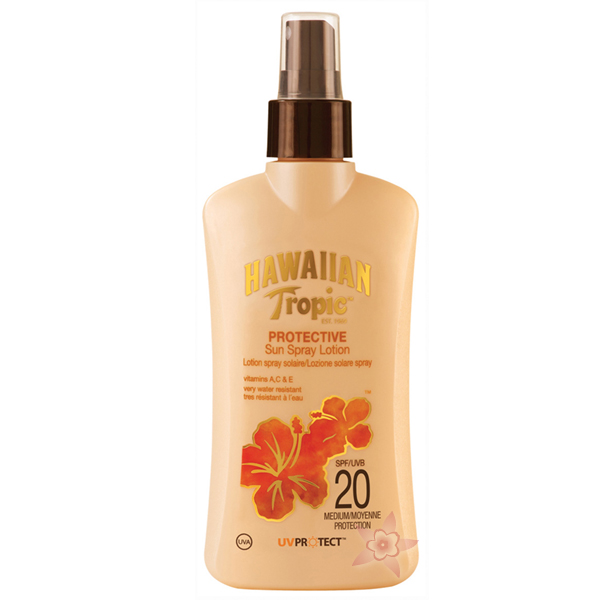 Hawaiian Tropic Protective Sun Spray Lotion Spf 20-Koruyucu Güneş Losyonu 200 ml 