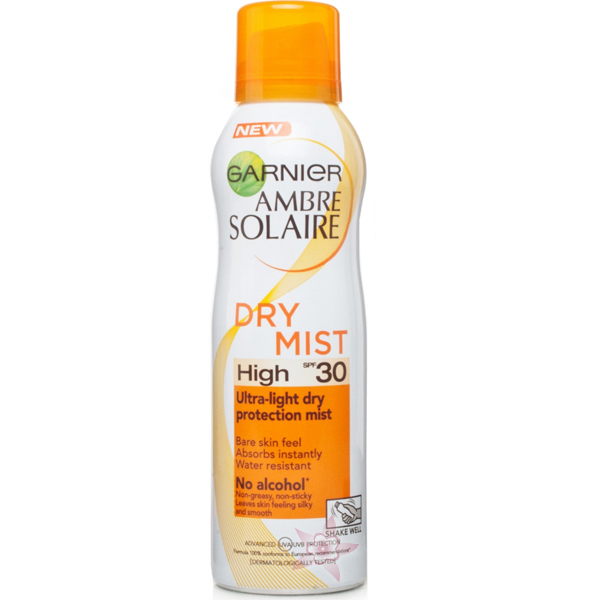 Garnier Ambre Solaire Dry Mist Gkf 30-Yağsız Dokusu İle Koruyucu Sprey 200 ml