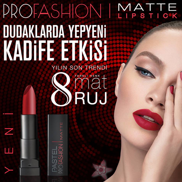 Pastel Profashion Matte Lipstick
