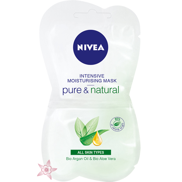 Nivea Pure&Natural Yoğun Nemlendirme Maskesi Tüm Cilt Tipleri İçin 