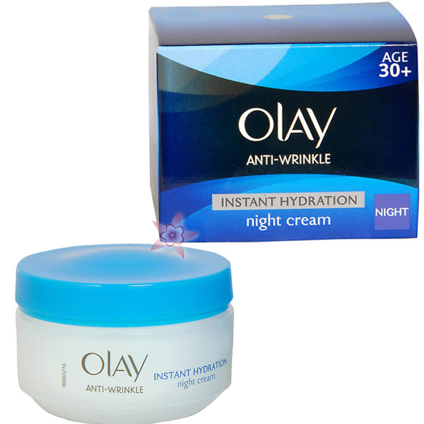 Olay Anti-Wrinkle Anında Nemlemdirici Gece Kremi  30 Yaş ve Üzeri