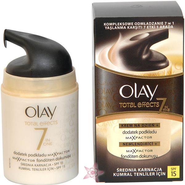 Olay Total Effects Nemlendirici  Max Factor Fondöten Dokunuşu Kumral Tenliler İçin
