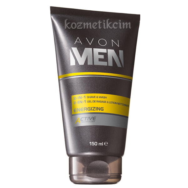 AVON Men 2'si 1 Arada Tıraş & Yüz Yıkama Jeli - 150ml
