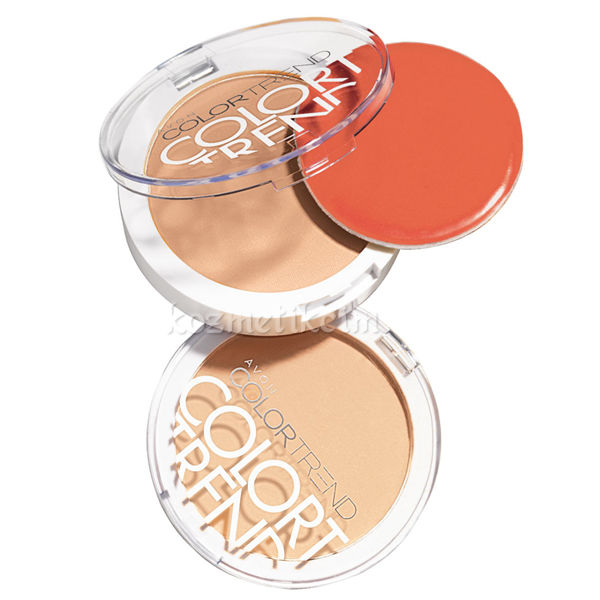 AVON Color Trend Akneye Meyilli Ciltler için Sıkıştırılmış Pudra - Light