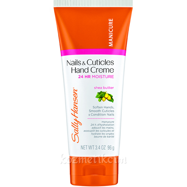 Sally Hansen Nails & Cuticles Hand Creme 24 Saate Kadar Etkili Tırnak ve Tırnak Eti El Kremi