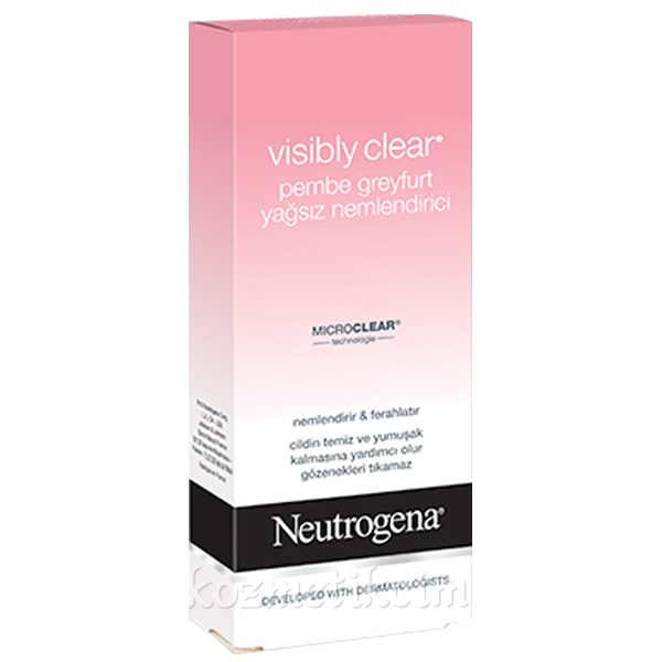 Neutrogena Visibly Clear Pembe Greyfurt Yağsız Nemlendirici