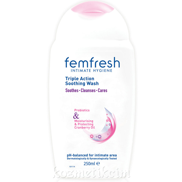 Femfresh Dış Genital Bölge Yıkama Jeli Günlük Kullanım Rahatlatıcı Etki 250 ml