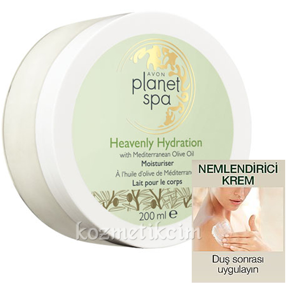 AVON Planet Spa Heavenly Hydration Zeytinyağı Özlü Nemlendirici Vücut Kremi 200 ml
