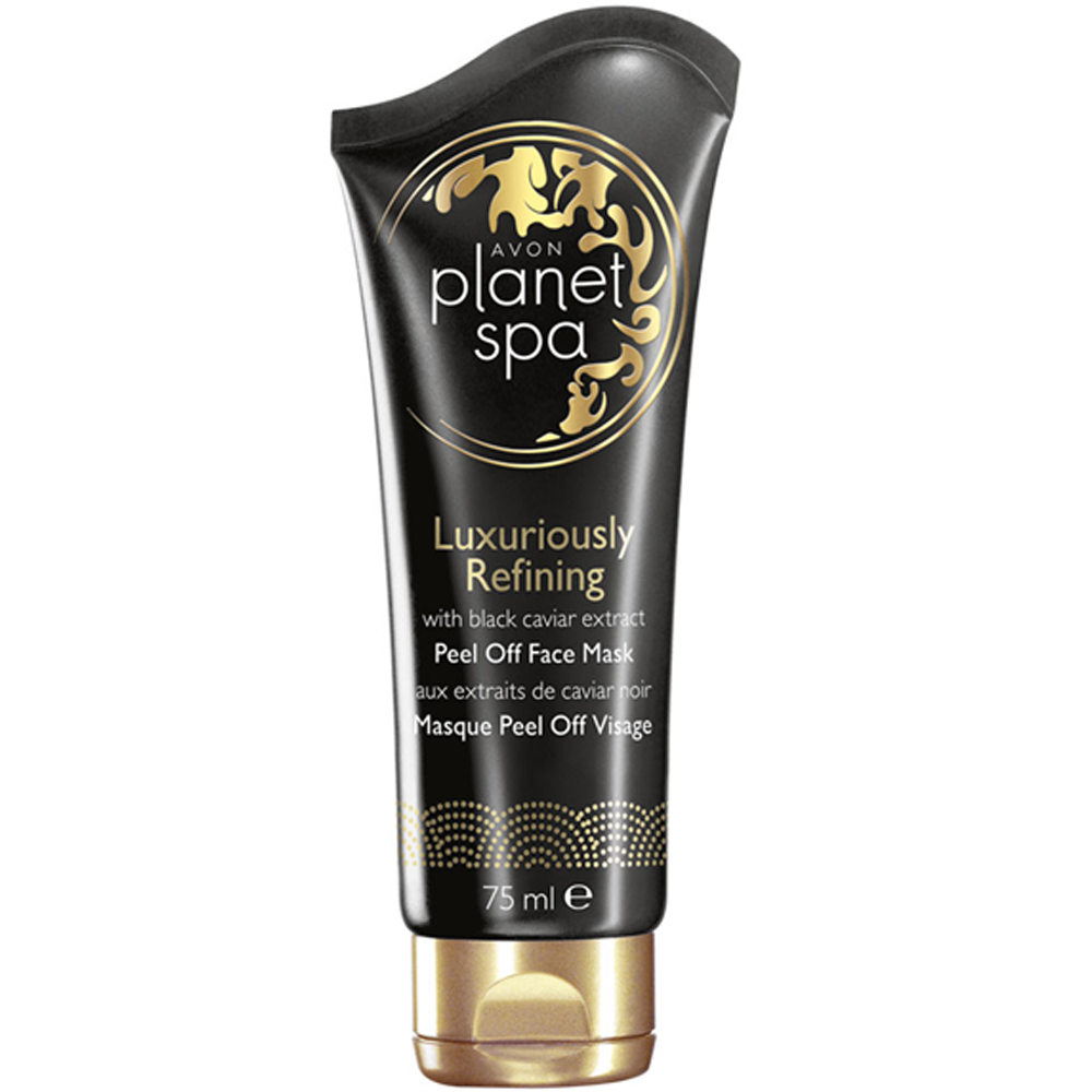 AVON Planet Spa Luxuriously Refining Siyah Havyar Özlü Soyulabilen Yüz Maskesi