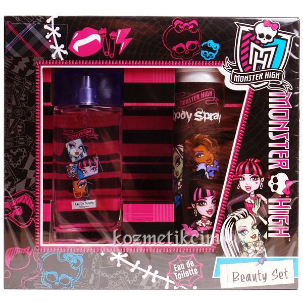 Monster High Edt 50 ml Çocuk Parfüm Seti Vücut Spreyli